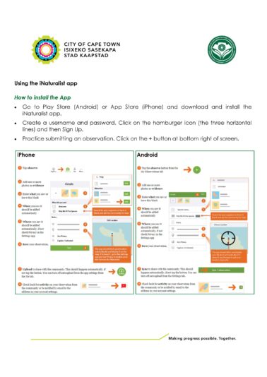 City Nature Challenge How To and Guidelines 2023_Page_3